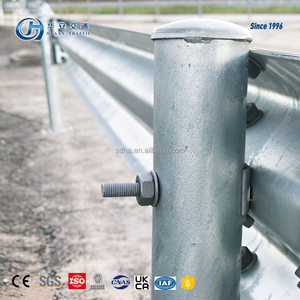 高速道路安全衝突保護Wビームガードレール交通安全バリア亜鉛メッキ - Product Image 6