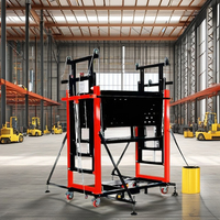 Échafaudage électrique pliable compact 500 kg, élévateur électrique pour échafaudage, échafaudage électrique