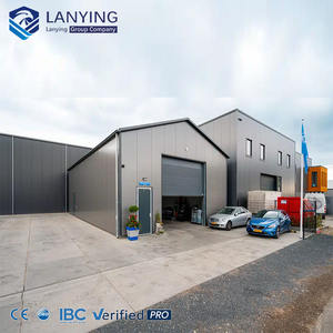 Nave industrial prefabricada de acero, estructura metálica para fábrica/taller, construcción con marco metálico que cumple con el código de construcción CSA. - Product Image 3