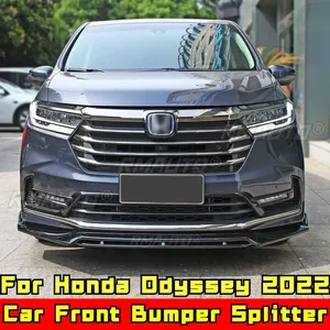 Kit de Carrocería para Honda Odyssey 2022, Difusor de Parachoques Delantero, Estilo Deportivo, Negro Brillante, Alerón de Parachoques Delantero, Difusor, Accesorios para Automóviles - Product Image 2