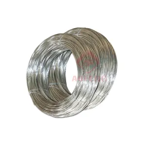 Fio galvanizado a frio BWG SWG de baixo carbono revestido, diâmetro 0.7 - 4mm, fio de ferro galvanizado revestido de baixo carbono, hastes de fio Gi