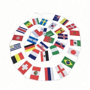 High Quality 100% Polyester Custom Fabric String <b>Flag</b> Event Display Bunting Pennant Outdoor Banner - Product Image 6