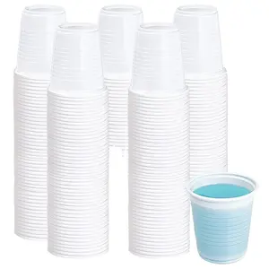 Factory Supplier 3 Ounce Plastic Mouthwash Cups - 3 Oz White Disposable Plastic Cups