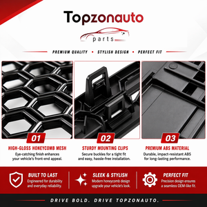 ตะแกรงหน้ารถยนต์สีเงินโครเมียม Topzonauto สำหรับอะไหล่รถยนต์ OEM 75100-Sza-A000-20 ตะแกรงหน้ารถยนต์สำหรับ Honda Pilot <span class=keywords><strong>Series</strong></span> - Product Image 2