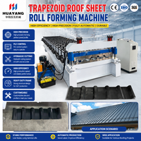Machine de formage de tôles trapézoïdales de haute précision pour la fabrication de panneaux de toiture en acier coloré avec ligne de production automatique