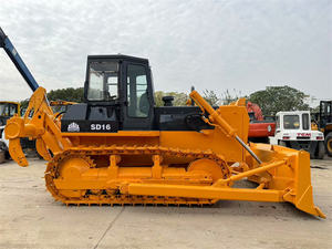 Bulldozer sur chenilles d'occasion Shantui SD16 avec moteur diesel, système hydraulique, capacité de bulldozing de 4 m, roulement et boîte de vitesses - Product Image 5