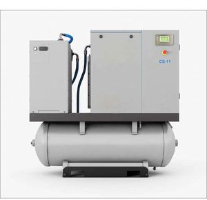 Compresor de Aire de Tornillo Rotativo Industrial de 10 HP y 7.5 kW para Sandblasting - Product Image 1