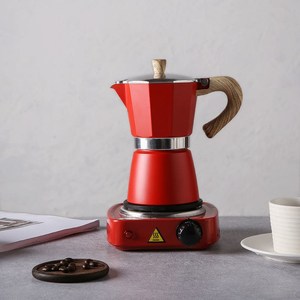 Machine à café expresso, 3 tasses, 6 tasses, en aluminium, pot moka, nouveau type - Product Image 4