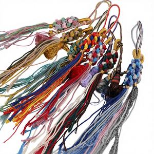 <span class=keywords><strong>Frange</strong></span> à pampilles style ethnique motif ananas pour sacs faits main, sachets, pendentifs, matériaux et accessoires de bijoux DIY en stock - Product Image 1