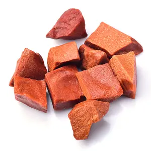 Wholesale rough red sandstone high quality red sand stone raw gemstone aroma stone
