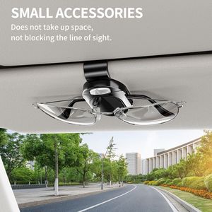 Nuovissimo Clip Porta Occhiali da Sole per Auto Universale, Supporto Portatile per Biglietti e Carte, Accessori Auto - Product Image 3