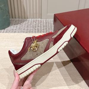 Chaussures décontractées de créateur originales, luxueuses, basses, rétro, à lacets, en maille, pour couple, avec semelle en caoutchouc, adaptées aux hommes et aux femmes - Product Image 5