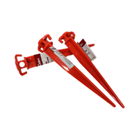 Fixation ABS extérieure Clou coupe-vent 11IN Piquets de tente et maillets Accessoire pour le camping