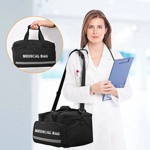 Sac d'infirmière de santé à domicile pour le travail sac médical trousse de premiers soins vide stockage étanche sac de fournitures médicales Logo personnalisé - Product Image 5