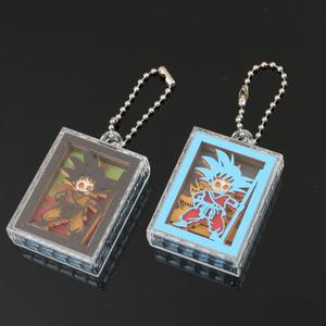 2026 nhà máy trực tiếp bán trong suốt trống Acrylic Keychain hình ảnh chèn nhựa khung ảnh móc chìa khóa - Product Image 1