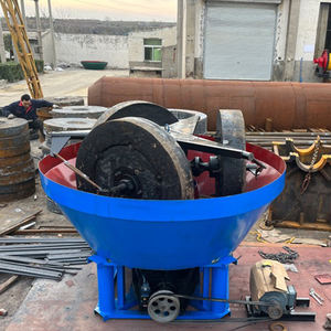 सऊदी अरब सोने की ग्राइंडर गोल्ड ग्राइंडर मशीन बड़ी क्षमता खनन तीन पहिया गीला पैन मिल - Product Image 2