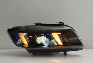 Fari LED Bicolore DRL per <span class=keywords><strong>BMW</strong></span> E90, Stile Occhi di Serpente, Serie 3 330i 320i, Luci di Segnalazione, Accessori Auto - Product Image 3
