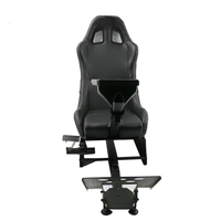 Siège de jeu de simulation de course pour PC avec volant, pédalier et support, compatible PS3 PS4 Logitech G27 - Vente en gros