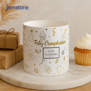 Custom Design Recyclable Food Grade Cake Kraft Cardboard Cylinder Packaging Box Protein Powder Candy Paper Tube <b>Container</b> - Product Image 3