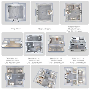 Casa Prefabricada Moderna Estándar Estadounidense, Tipo Cápsula Espacial de Lujo, Modular y Móvil, para Jardín o Patio Trasero, con Sala de Estar y Dormitorio - Product Image 6