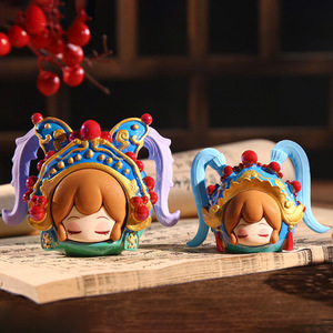ยู โม คราฟท์ ตุ๊กตาเรซิ่นแบบกล่องสุ่มสไตล์จีนโบราณ ของเล่นการ์ตูนน่ารักสร้างสรรค์สำหรับเด็ก ของขวัญสำหรับทุกเพศ - Product Image 1