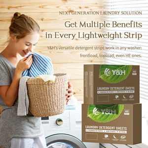 Custom Gezondheid Wasmiddel Eco Lakens Wasmachine Super Geconcentreerde Eco Strips Eco Vriendelijke Wasmiddel Lakens - Product Image 1