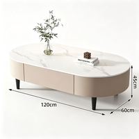 Table basse contemporaine pour salon, meubles de maison