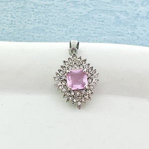 Colgante de aleación de zinc con forma de estrella y engaste de cristal de esmeralda para joyería de fiesta Y9165 - Product Image 4