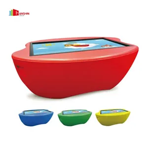 32 "dokunmatik ekran yeşil kırmızı mavi renk çocuklar için oyun masası Android elektronik dokunmatik masa