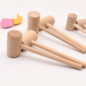 Petit mini maillet en bois marteau animaux <span class=keywords><strong>jouets</strong></span> et accessoires en bois artisanat gâteau outils crabe <span class=keywords><strong>smith</strong></span> chassant marteau pour chocolat - Product Image 4