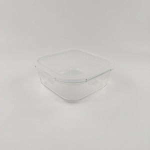 1100ML a prueba de fugas hermética de la preparación de la comida contenedores de vidrio <span class=keywords><strong>para</strong></span> alimentos con tapa de PP - Product Image 5