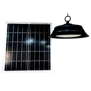 ไฟโซลาร์เซลล์ LED สำหรับหลังคา 100W IP67 สำหรับภายนอกอาคาร แสงสีขาวกลางวัน 6000K DC 12V Ra90 มุมลำแสง 170 องศา ติดตั้งง่าย รับประกัน 1 ปี - Product Image 1