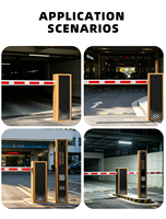 Système d'ouverture automatique de portail, équipement intelligent de stationnement automobile avec caméra LPR automatique, taux de reconnaissance élevé, étanche IP55