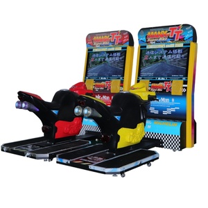 Máquina de Videojuegos de Motocicletas Metálica TT para Centros de Entretenimiento, Operada con Monedas - Product Image 5