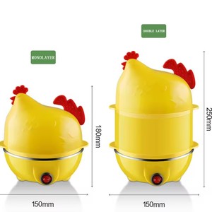 Fabbrica a buon mercato prezzo Mini elettrico rapido 7 uovo capacità caldaia per uova sode fornello con spegnimento automatico funzione - Product Image 2