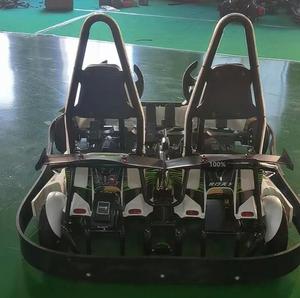 Kart de course électrique à deux places, kart à pédales alimenté par batterie pour adultes et enfants, pour l'extérieur, style parental, <span class=keywords><strong>voiture</strong></span> de karting - Product Image 3