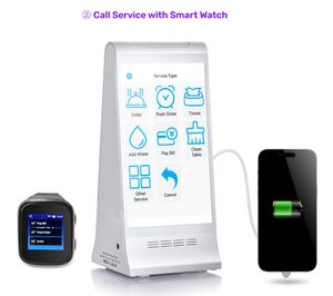 Support lcd numérique odm oem affichage de menu personnalisé restaurant menu banque d'alimentation table lecteur publicitaire banque d'alimentation - Product Image 1