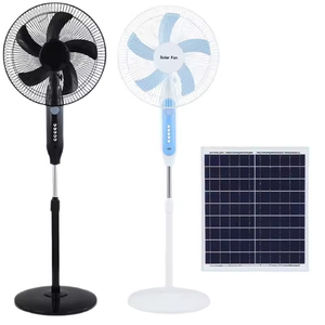 Ventilador de Pared de 16 Pulgadas con Energía Solar, Ahorro de Energía, Fácil de Operar, OEM/ODM, Embalaje Personalizado, Logotipo Personalizado para Hogar, Dormitorio, Sudeste Asiático - Product Image 1