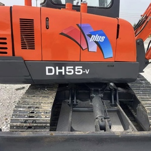 Mini-excavatrice d'occasion Doosan DH55 DH55-V 2024 d'origine coréenne, 5T 5,5 tonnes, petit modèle, prix bas, en stock - Product Image 3