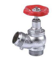 Vanne d'incendie double en fonte ductile de 100 mm avec finition laiton et pression nominale de 0,8-1,6 MPa, raccords de tuyauterie certifiés CE