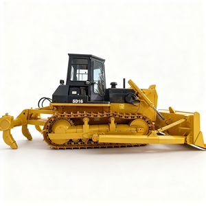 Shantui SD16 <b>Used</b> bulldozer16Tons Construction Machinery 90%new Shantui SD16 <b>Used</b> Medium sized <b>bulldozer</b> second hand earthmover - Product Image 1