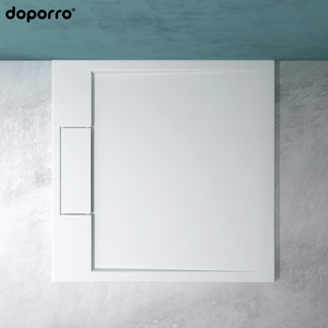 <span class=keywords><strong>Plato</strong></span> de <span class=keywords><strong>Ducha</strong></span> de Resina de <span class=keywords><strong>Piedra</strong></span> de Superficie Sólida para Baño Familiar Moderno - Product Image 2