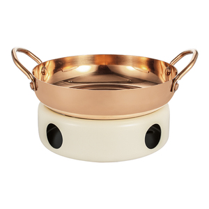 หม้อต้มน้ำสแตนเลสหูสองชั้นเครื่องครัวราเม็งเกาหลีราเม็งสีทองหรูหรา - Product Image 6