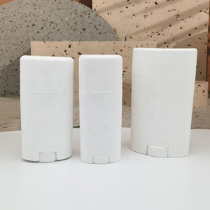 15G 40G 50G 75G PP Hình Bầu Dục Xách Tay Rỗng Container Lip Balm Ống Nhựa Rỗng <span class=keywords><strong>Refillable</strong></span> Khử Mùi Thanh Cho Chăm Sóc Cá Nhân - Product Image 2