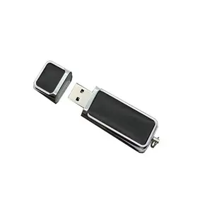 皮革PU USB闪存驱动器USB 2.0/ 3.0定制徽标便宜的Usb棒笔驱动器4 8 16 Gb 16 gb 32gb 64gb