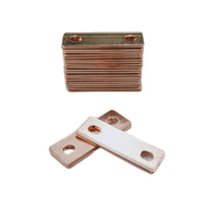 Hochwertige T2 Rotkupfer-Stromschiene 0,2*57*20mm Batterieanschluss Aluminiumanschluss für 3,2V prismatische LiFePO4-Batterie