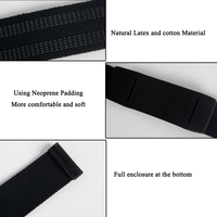 Sangles de musculation antidérapantes les plus vendues, rembourrage en néoprène, bandes de maintien pour poignets, protection professionnelle, fermeture à boucle et crochet, 3,5 mm