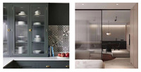 Vidrio con Patrones, Vidrio Transparente de Color, Interiores Decorativos, Vidrio con Patrones Moru, Vidrio con Patrones Karatachi para Puertas, Ventanas y Edificios de Hoteles