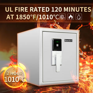 फिंगरप्रिंट सुरक्षित लॉकर सुरक्षा घर अग्निरोधक सुरक्षित अग्निरोधक स्टील पैसे सुरक्षित बॉयोमीट्रिक फिंगरप्रिंट सुरक्षित-3091WSLB - Product Image 3