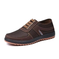 Chaussures en tissu printemps-automne avec semelle en tendon de vache pour hommes, antidérapantes, décontractées, marche en une seule pièce pour hommes